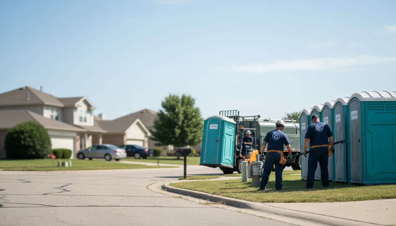 Porta Potty Rental in Cedar Park, TX near me
